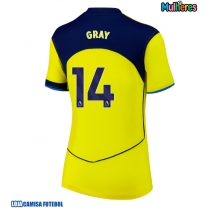 Camisa de Futebol Tottenham Hotspur Archie Gray #14 Equipamento Alternativo Mulheres 2025-26 Manga Curta